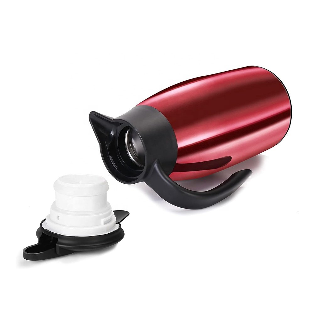 Amz Hot Coffee Thermos Water Kettles Double Wall Insulated Jug Coffee Carafe Vacuum Flasks with Carry Handle