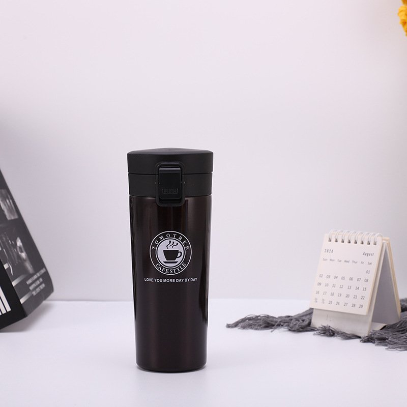 HOT Premium Travel Outdoor Vacuum Flask Coffee Mug Stainless Steel Thermos Tumbler Cups thermo Water Bottle Tea Mug Thermocup