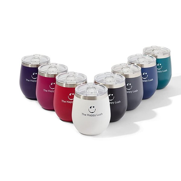 Eggshell Cup Thermos Egg Cup Stainless Steel Red Wine Beer Vacuum Color Paint U-shaped Egg Type 8oz White Box Travel Mugs Modern