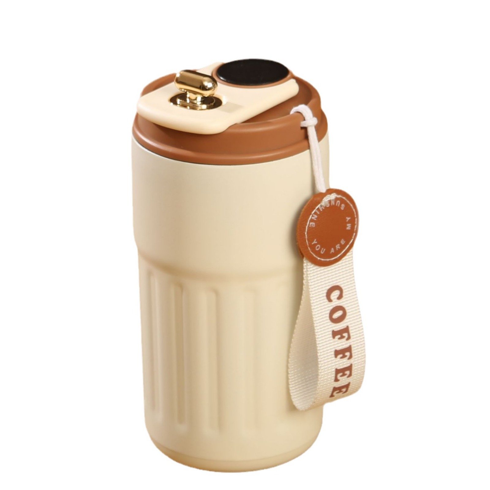 Smart Temperature Display 316 Stainless Steel Vacuum Cup Coffee Cups Good-looking Portable Water Bottle Cup Customization Mug