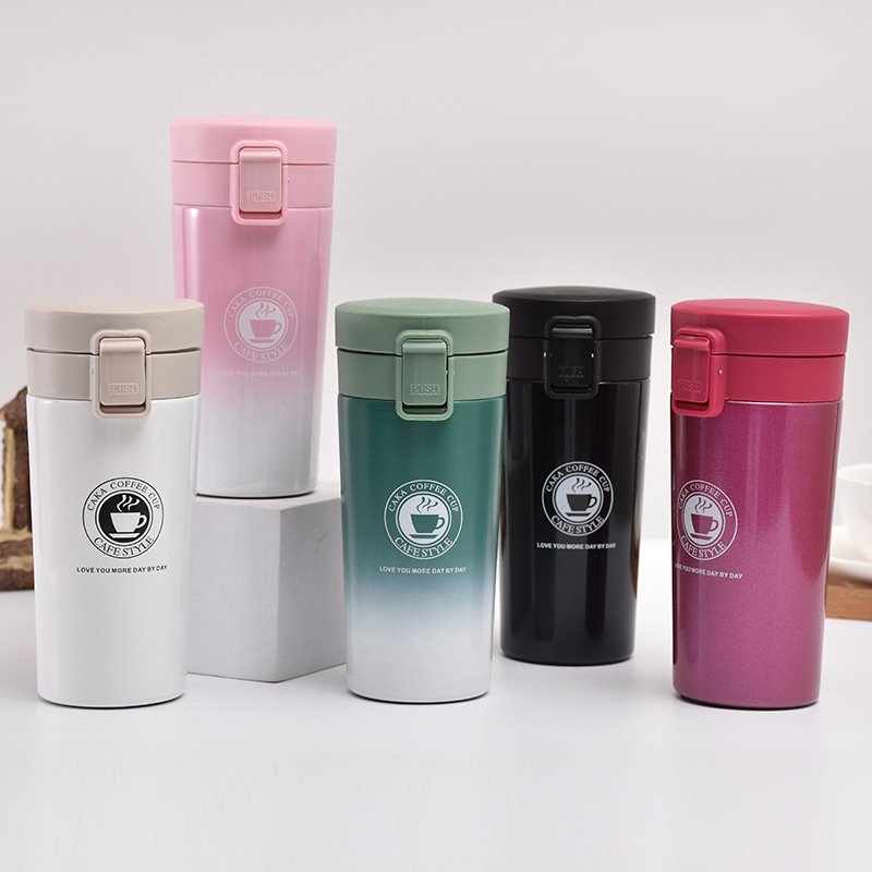 Insulated Vacuum Tumbler Coffee Mug 450ml Leakproof Coffee Mug Stainless Steel Water Tumbler Mug For Coffee