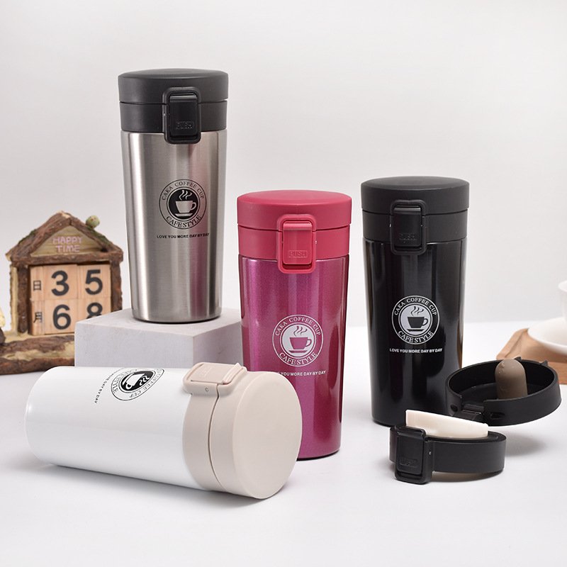 Insulated Vacuum Tumbler Coffee Mug 450ml Leakproof Coffee Mug Stainless Steel Water Tumbler Mug For Coffee