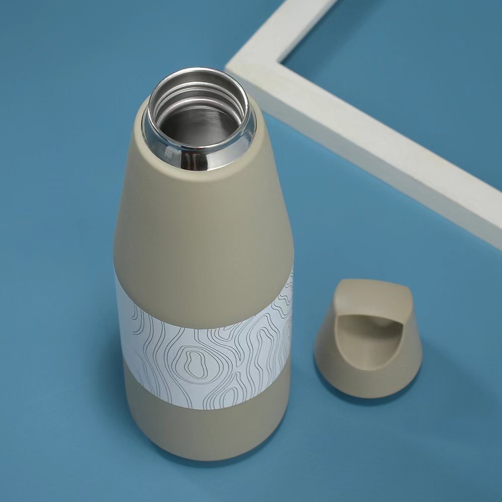 New 900ml 30oz stainless steel tumbler double walled portable thermoses large capacity outdoor camping vacuum flask water bottle