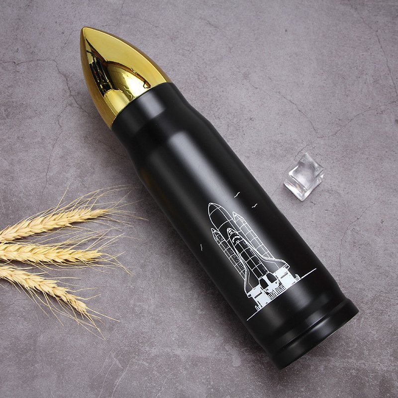 Custom 350ml 500ml 1000ml Vacuum Insulated Tumbler Double Wall Stainless Steel Thermo Water vacuum insulated bullet flask