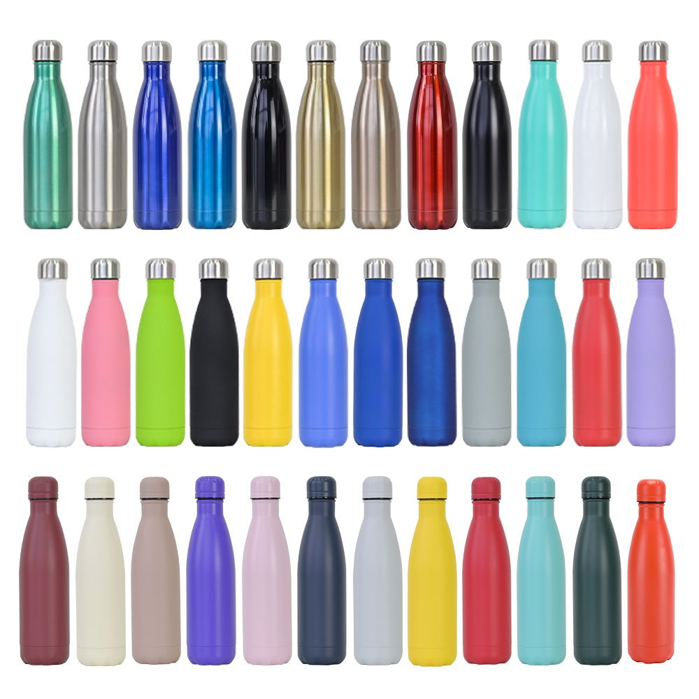 Unbreakable Tea Bullet Flask Double Wall Vacuum 304 Stainless Steel Water Drinking Thermal Cups Bottles 350ml 500ml 750ml