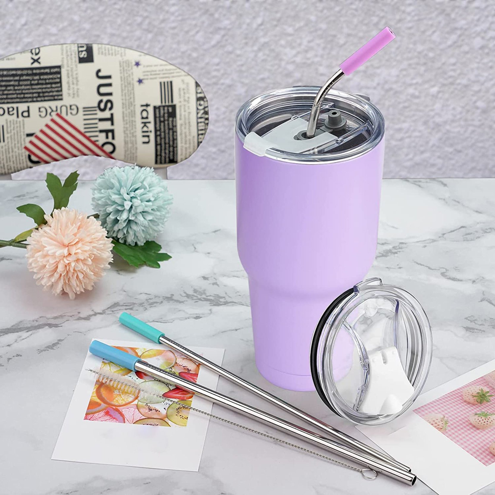 GC china wholesale 30oz insulated tumbler botellas de agua steel vacuum tumbler travel mugs for travel
