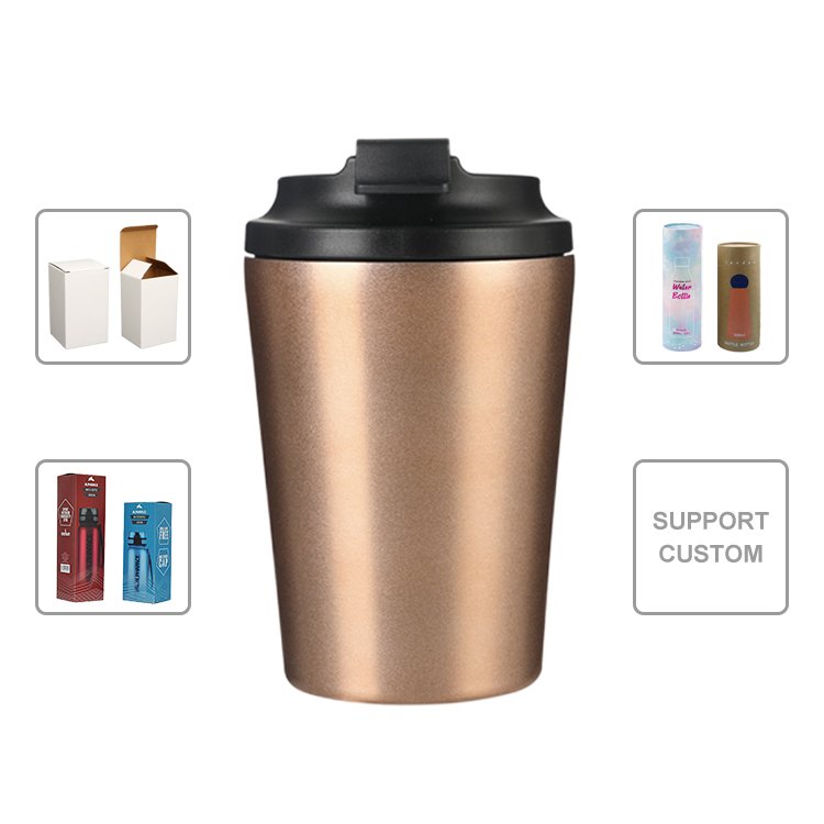Sublimation 350 ml/500 ml 304 Stainless Steel Screw Lid Thermal Coffee Mug/ Coffee Tumbler / Car Travel Mug with Logo