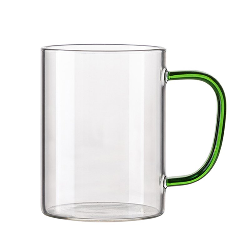 Big Capacity Sublimation Glass Beer Mug 15oz Christmas Party Custom Color Printed Cola Mug Glass Mug
