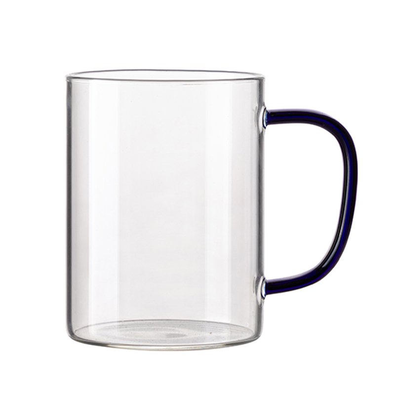 Big Capacity Sublimation Glass Beer Mug 15oz Christmas Party Custom Color Printed Cola Mug Glass Mug