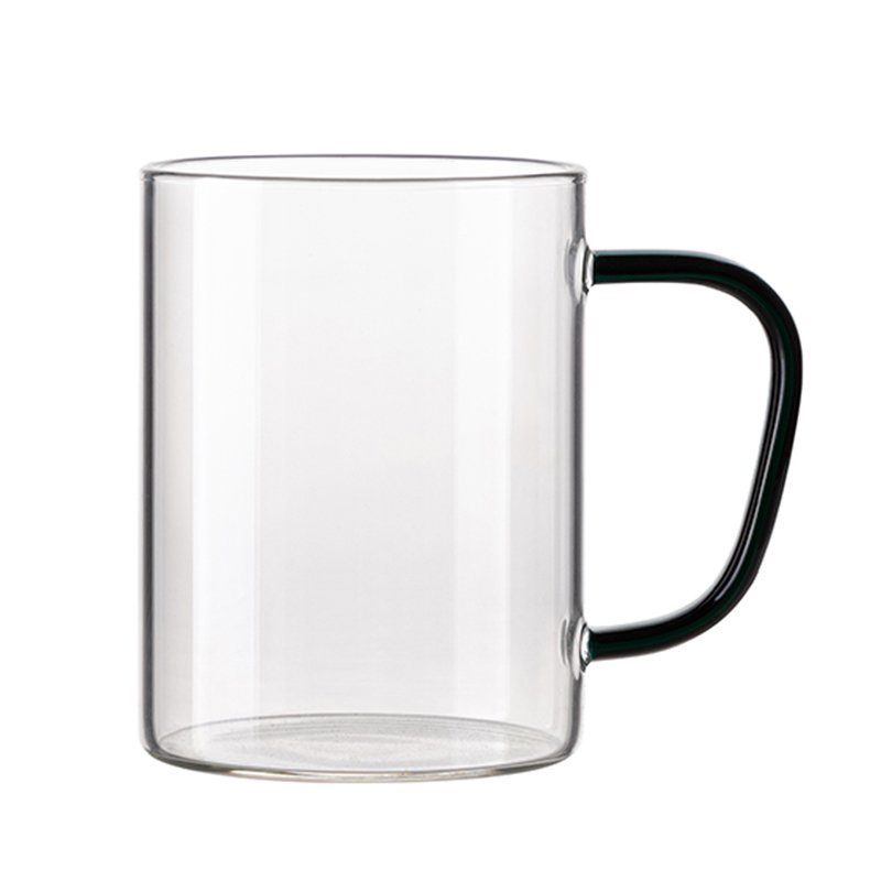 Big Capacity Sublimation Glass Beer Mug 15oz Christmas Party Custom Color Printed Cola Mug Glass Mug