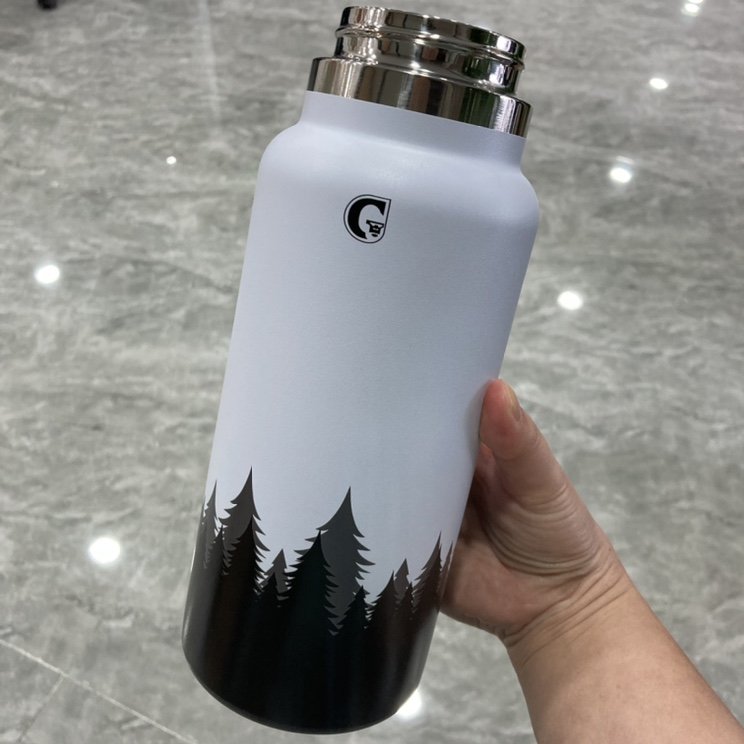 Factory supply 12 16 22 32 40 oz running sport thermal vacuum insulated flask stainless steel drinking water bottles