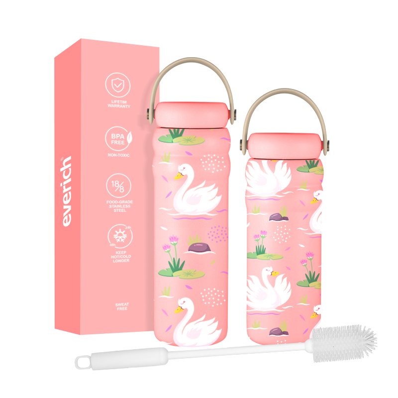 Everich 2024 new ODM Custom BPA Free Double Wall Stainless Water bottle Vacuum Insulated Stainless Steel Water Bottle