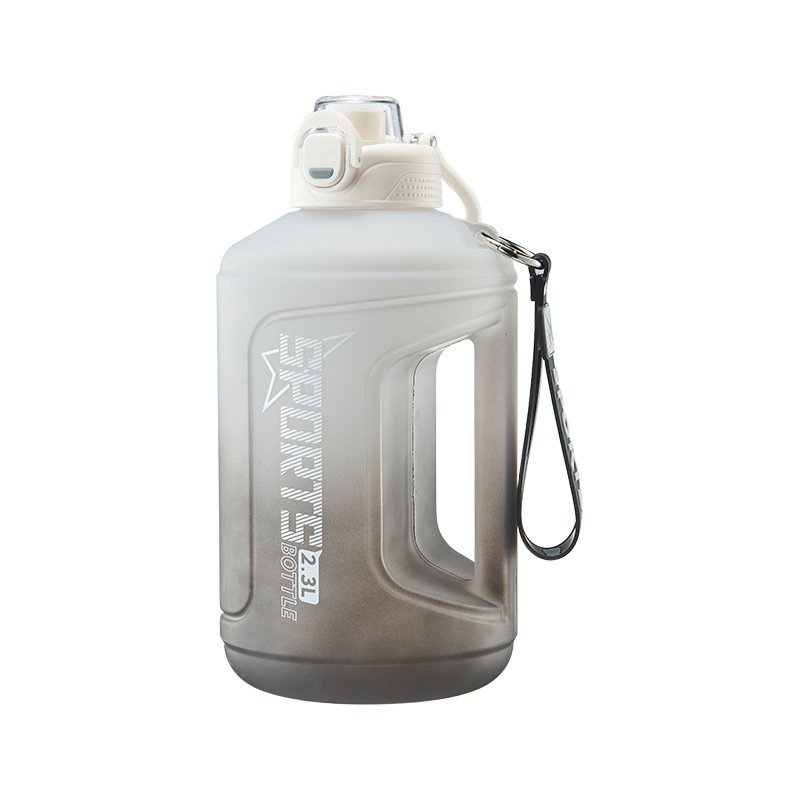Leakproof Drinking Gym Time Marker Reusable Water Bottle Motivational Plastic Water Bottles For Fitness