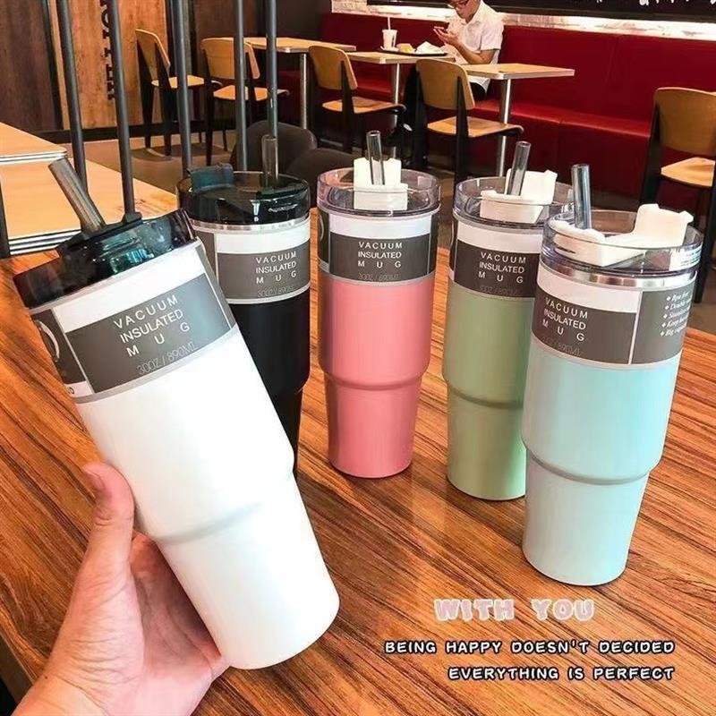 Wholale water bottle cup insulated termo stainls steel tea coffee vacuum flask with 304