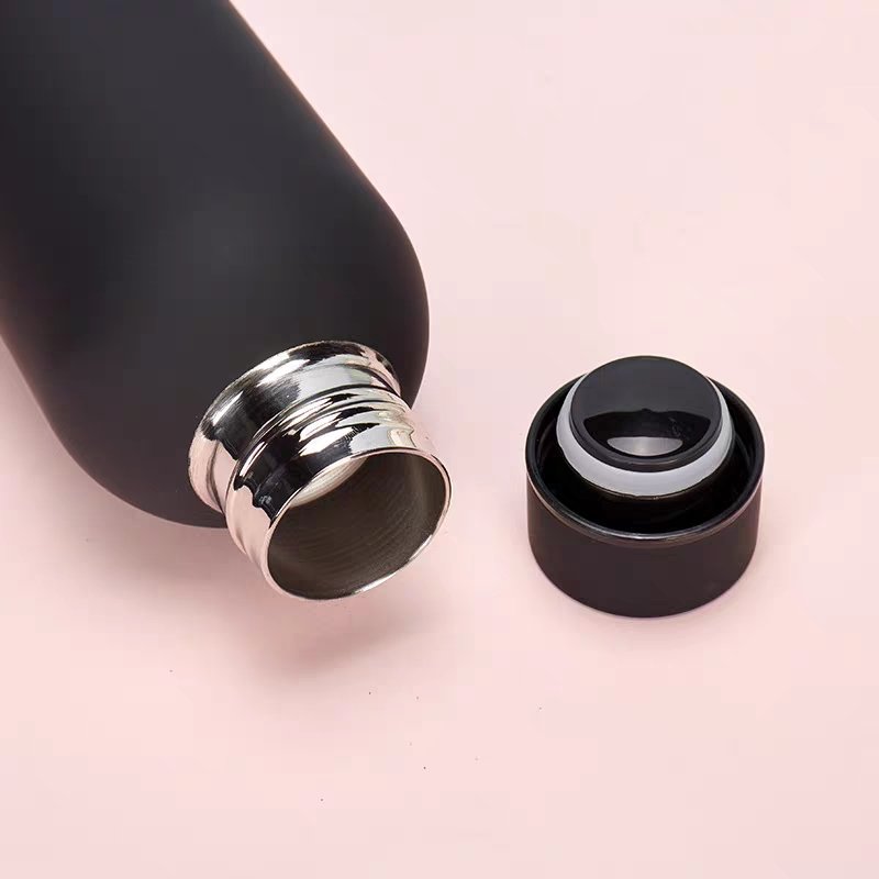 BPA FREE 500ml 750ml Stainless Steel Water Bottle Double Wall Vacuum Insulated Flask with Portable Lid