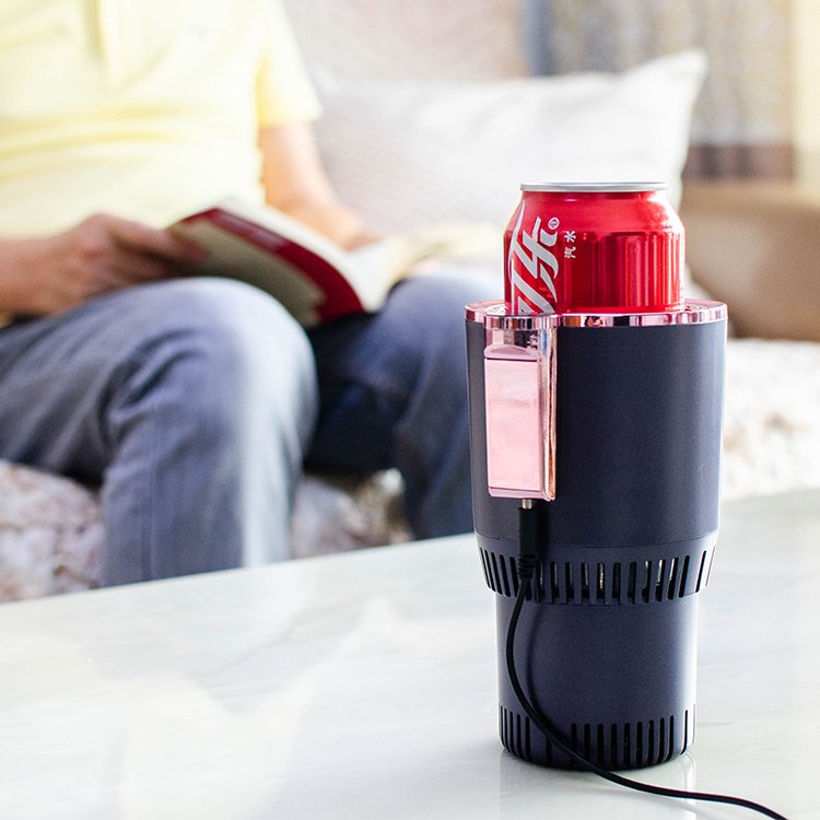 Electric Smart Heating and Cooling cup Personal Juicer Beer Wine Water Cooling Freeze Cup