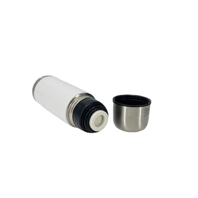 750ml Bullet Vacuum Flask - Portable Stainless Steel Thermos, Leakproof & Insulated for Hot/Cold Drinks