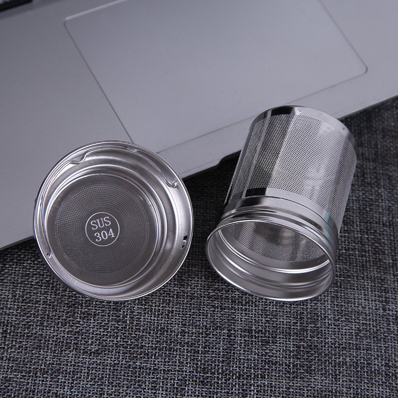 550ml Bamboo Water Bottle Vacuum Insulated Infuser Flask Vacuum