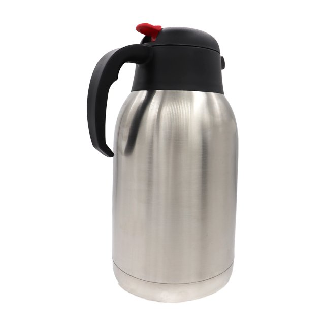 Business Style Customized logo printing 1.0L Double Injection Handle Double Wall Stainless steel Vacuum Flask Suitable For Hotel