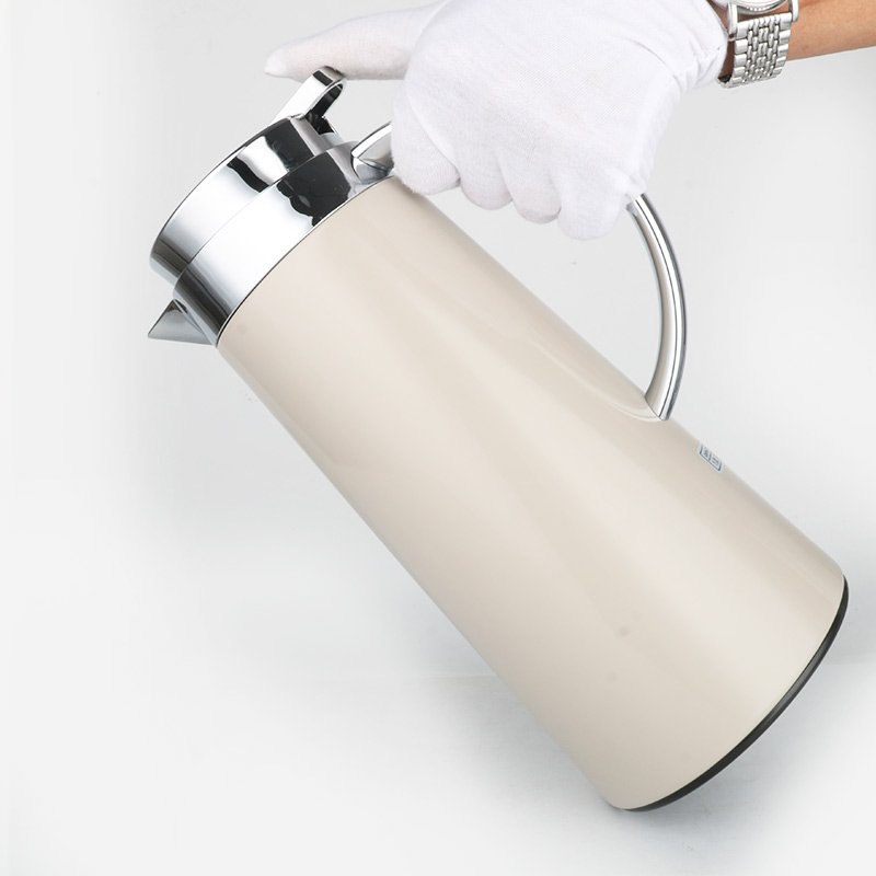 1.0L Wholesale best selling Insulated Vacuum Flask Coffee Pot Thermos With Glass Inside