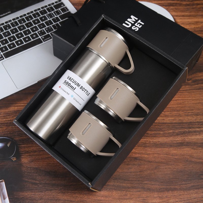 Casual Green Spares Water 1.5l 1pc Vacuum Flask With Handle 20oz, Thermos Mug Gift Set