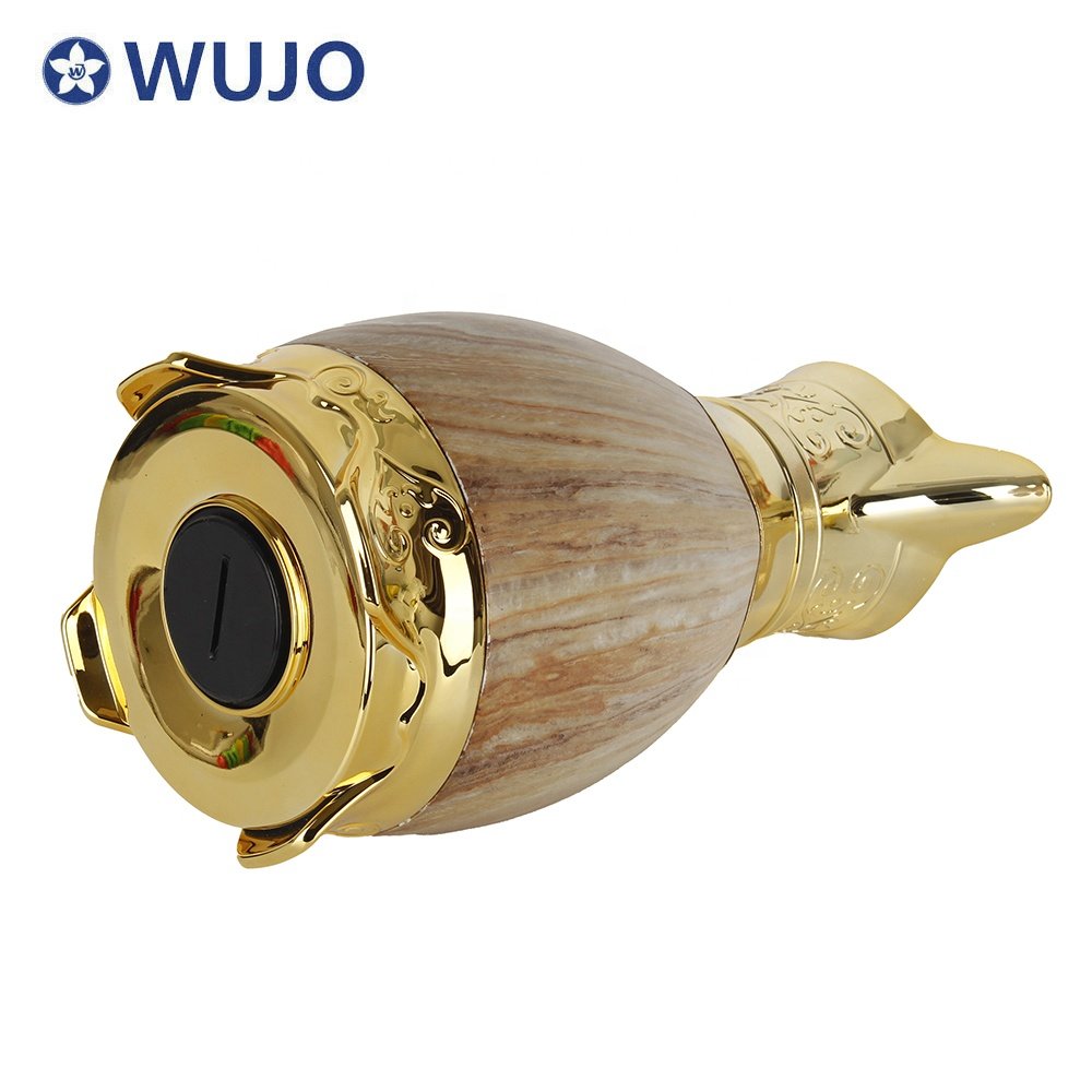 Manufacturer Gold Glass Inner Vacuum Flask Dallah Arabic Coffee Pot with Glass Inner