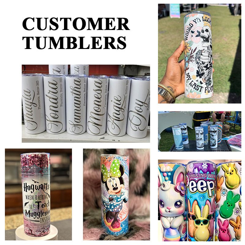 20oz Sublimation Tumblers Straight Insulated White Water Cups Tea blank sublimation tumbler Wine Tumbler Mug Bulk