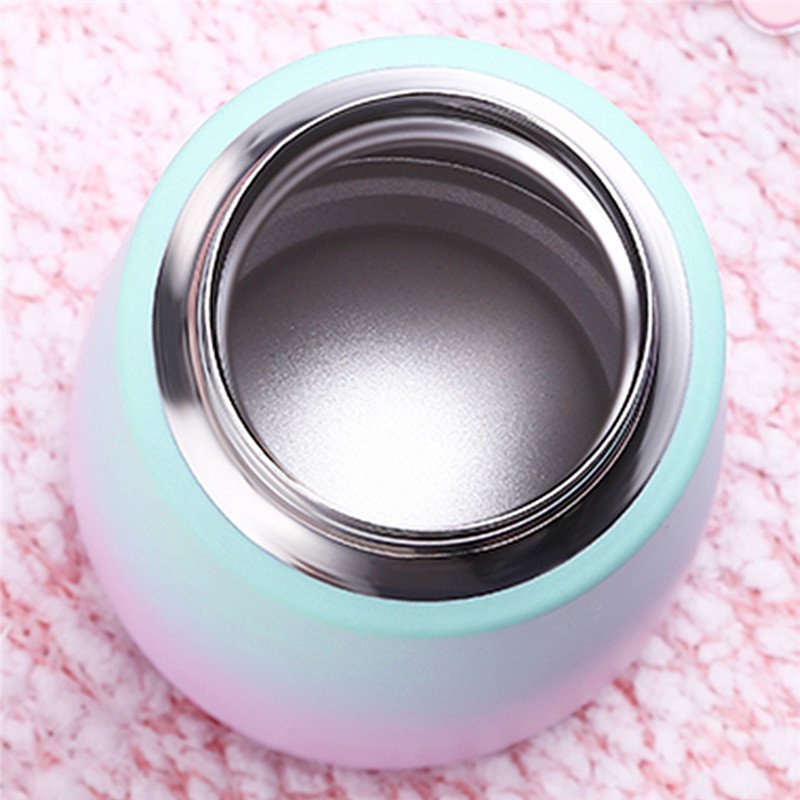 Cute Cat Thermos Cup Kids Thermo Mug Drinkware Child 300ML Water Bottle Stainless Steel Vacuum Flask Portable Leak-proof Tumbler