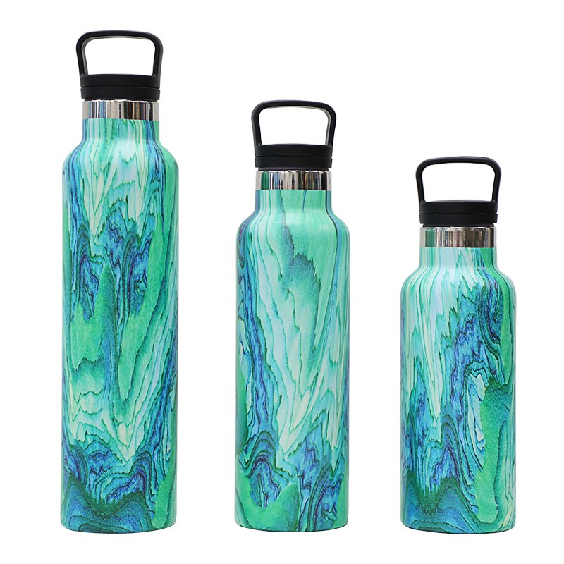 Eco Friendly 32oz Insulated Customized Stainless Steel Water Bottle Double Wall Thermal Travel Tumbler with Handle Vacuum flask