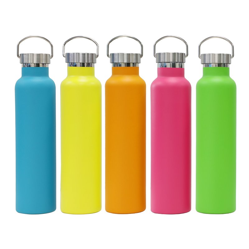 Eco Friendly 32oz Insulated Customized Stainless Steel Water Bottle Double Wall Thermal Travel Tumbler with Handle Vacuum flask