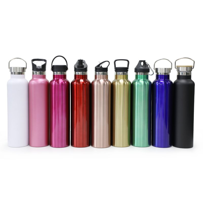 Eco Friendly 32oz Insulated Customized Stainless Steel Water Bottle Double Wall Thermal Travel Tumbler with Handle Vacuum flask