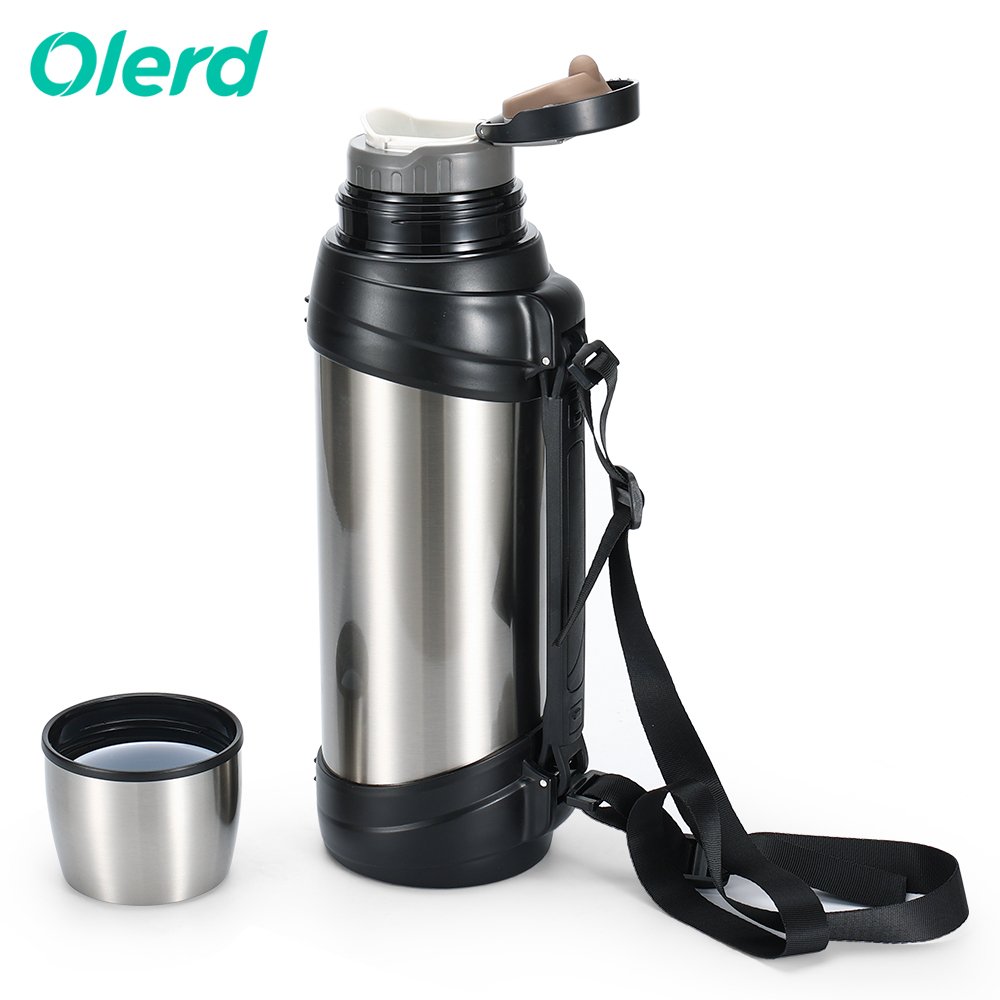 2L 2.5L Large vacuum flask Stainless Steel Sport Travel Pot Outdoor Camping Thermal Pot With Handle