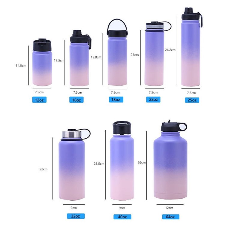 350 600 1000 1500 ml New Trend Design Custom Printed China Suppliers Wholesale Water Bottle