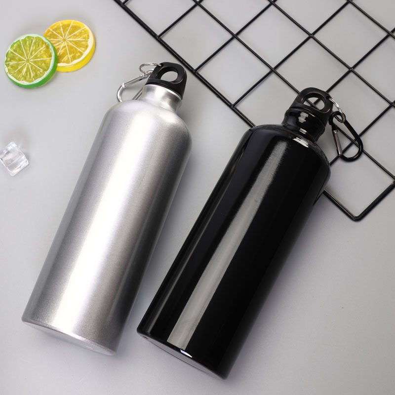 Hot Selling Customized Black Aluminum School Kids Water Bottle