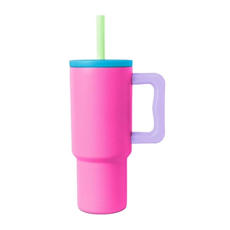 2024 New 24oz 30oz 40oz 304 Stainless Steel Car Mug Beer Mug Outdoor Portable Children's Water Cup