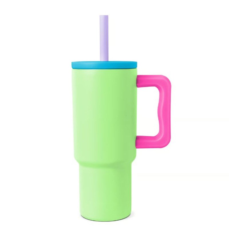 2024 New 24oz 30oz 40oz 304 Stainless Steel Car Mug Beer Mug Outdoor Portable Children's Water Cup