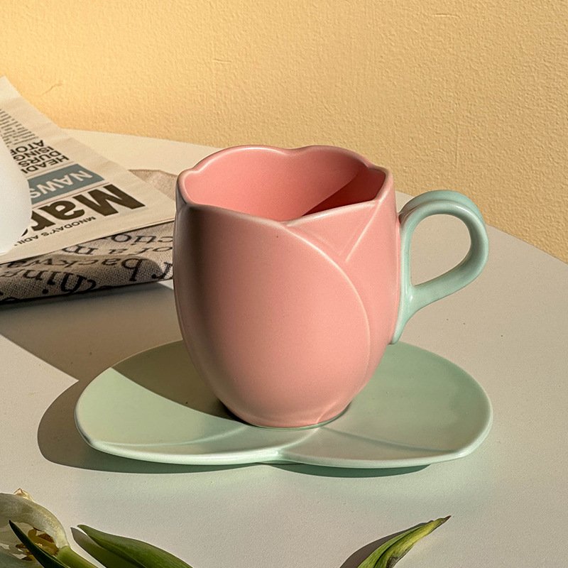 Ceramic Coffee Mugs with Hot Cocoa/Tea, Stylish Coffee Mugs for Men Women. Dishwasher&Microwave Safe,Coffee Mugs