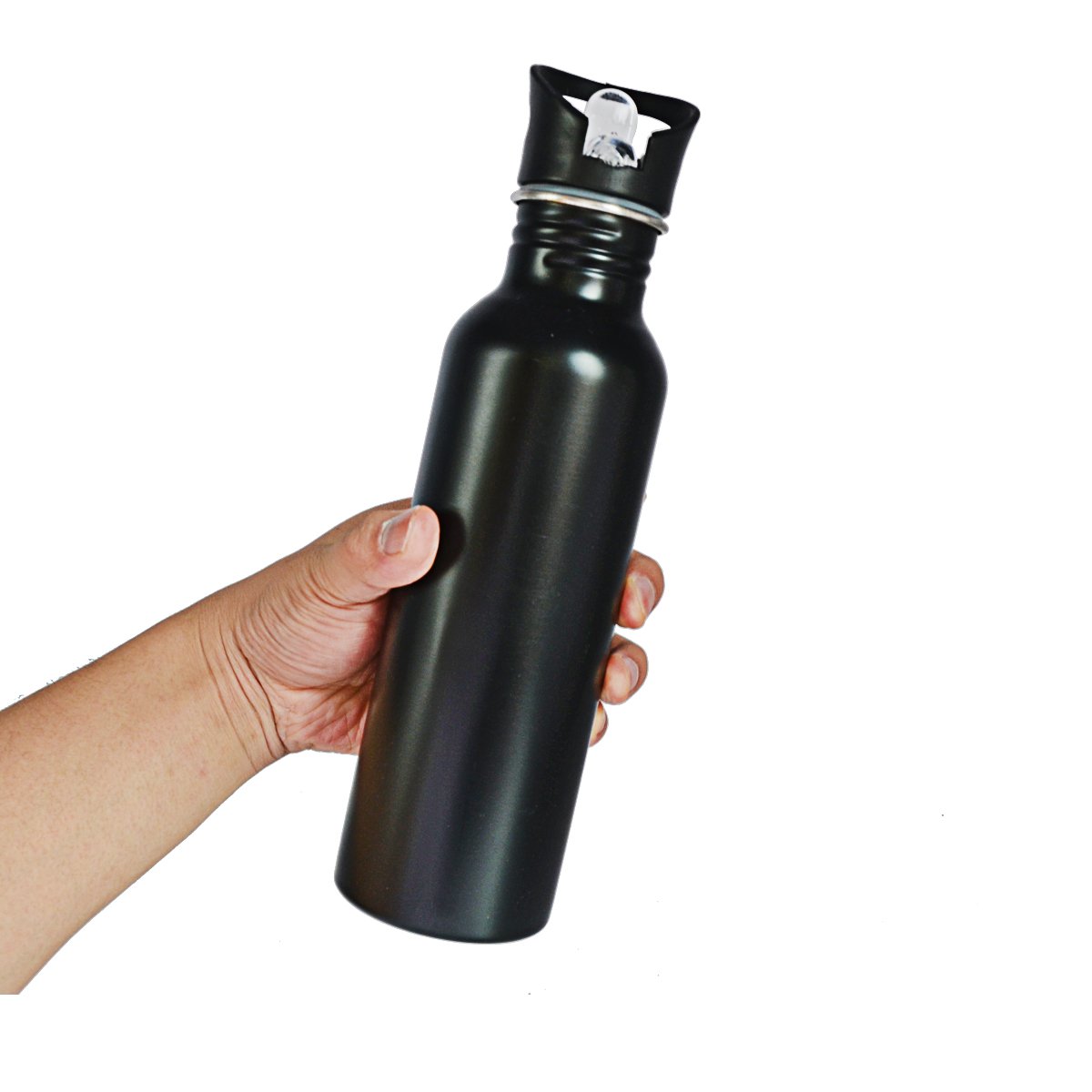 ECO Friendly BPA Free Stainless Steel Metal Water Bottles Single Wall Travel Sports GYM Drink Water Cup botellas de agua