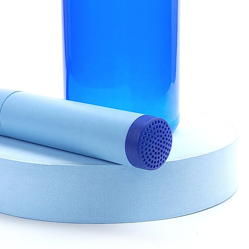Water Bottle Purifier Portable Water Filter Bottle with Filter Straw & Compass for Outdoor Travel Backpacking Hiking Survival
