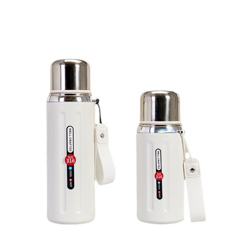 600ml/800ml wide mouth water bottle stainless steel vacuum flask best selling products 2024 travel coffee cup