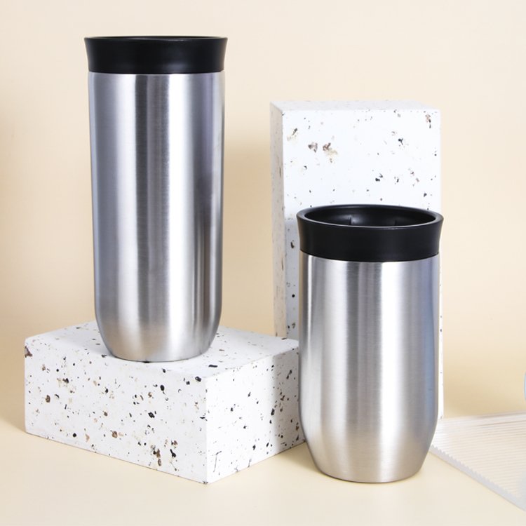 Custom Logo Double Walled Thermal Car Cup12oz 16oz 18oz 20oz Stainless Steel Tumbler Insulated Travel Mug with Lids