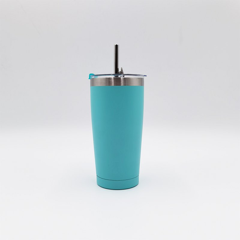 Wholesale High Quality 20oz Double Wall Stainless Steel Tumbler Cups with Lid Custom Size Vacuum Insulated Travel Mugs