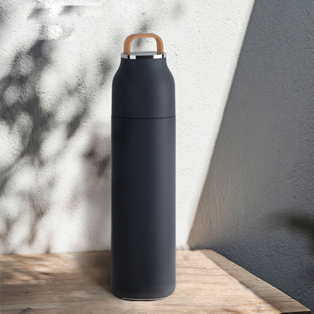 500ml Stainless Steel Thermos Vacuum Flasks, Wholesale Double-wall Portable Sports Camping Large Capacity Mugs