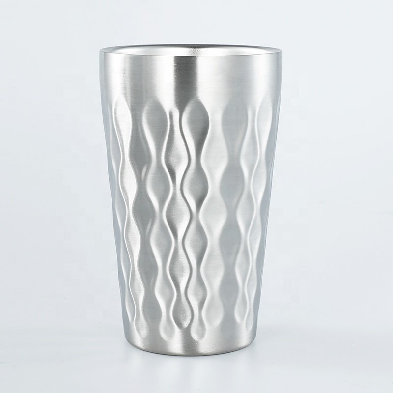 304 Stainless Steel Double Wall Beer Festival Mug Coffee Cup Travel Tumblers Customizable Logo Camping Mug