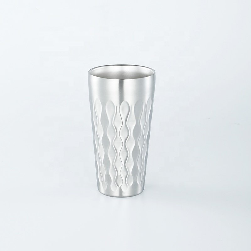 304 Stainless Steel Double Wall Beer Festival Mug Coffee Cup Travel Tumblers Customizable Logo Camping Mug