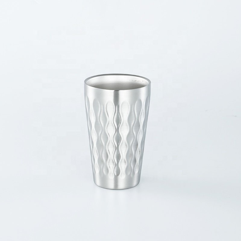 304 Stainless Steel Double Wall Beer Festival Mug Coffee Cup Travel Tumblers Customizable Logo Camping Mug