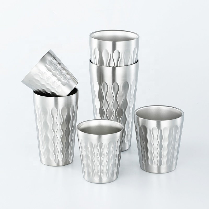 304 Stainless Steel Double Wall Beer Festival Mug Coffee Cup Travel Tumblers Customizable Logo Camping Mug