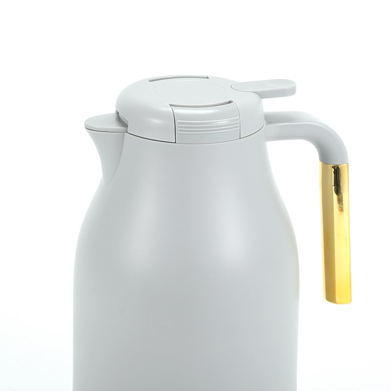 2024 vacuum flask golden supplier pink glass linner 3 color mixed big size high quality thermal jug