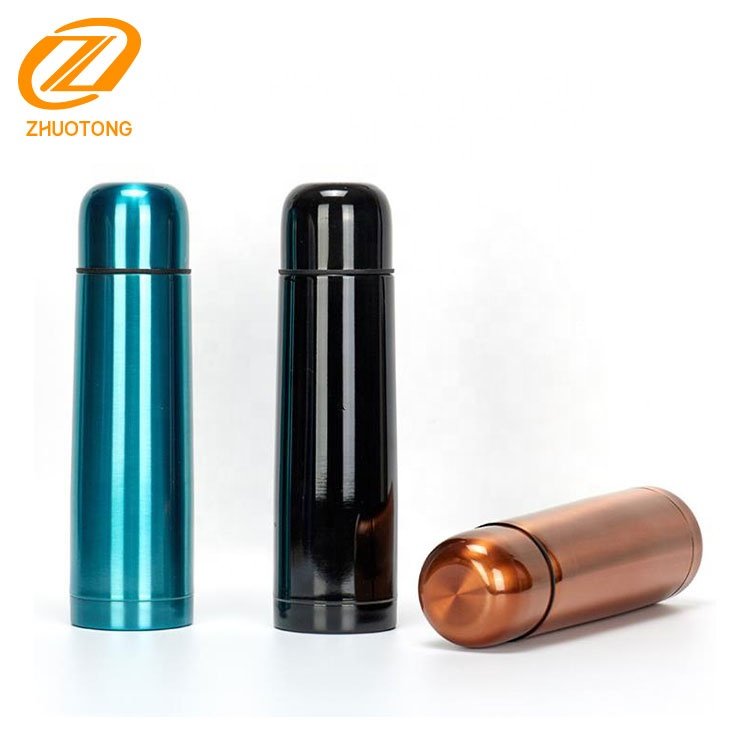 Promotional BPA free bullet type stainless steel vacuum flask