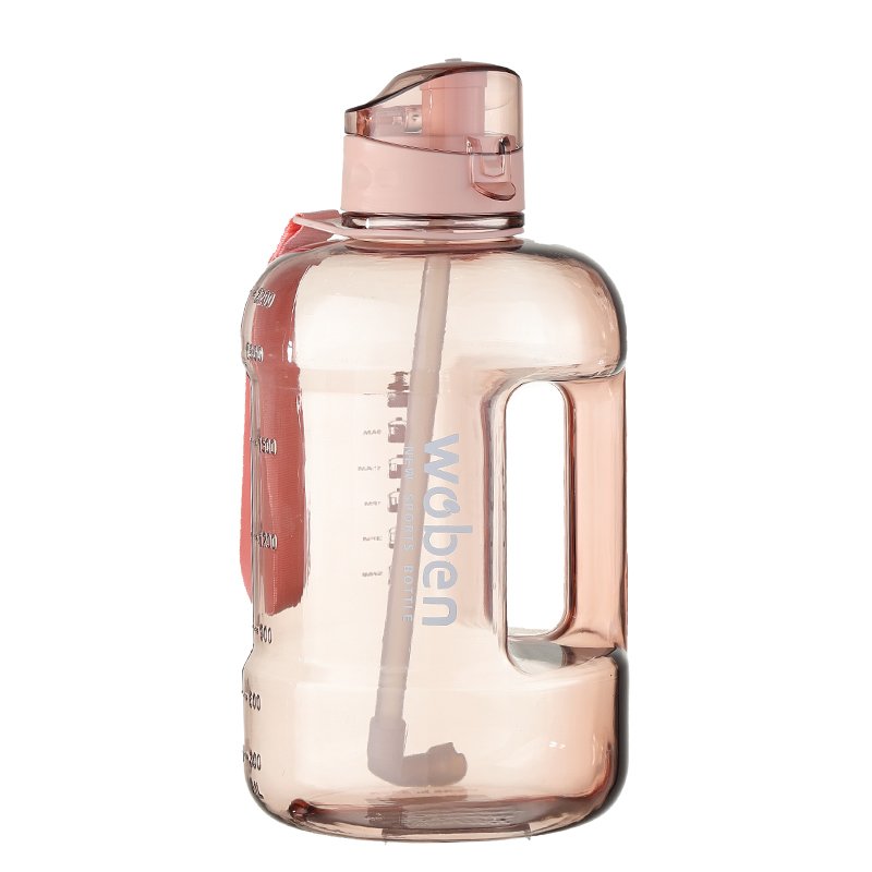 Botellas De Agua Kawaii Camping Hiking Drink Straw Drink 2L Water Bottle Gym Custom Bottles With Straws 2 Liter